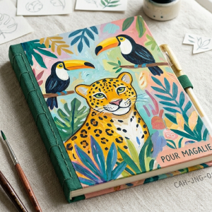 Cahier de Notes Artisanal — Mystère de la Jungle